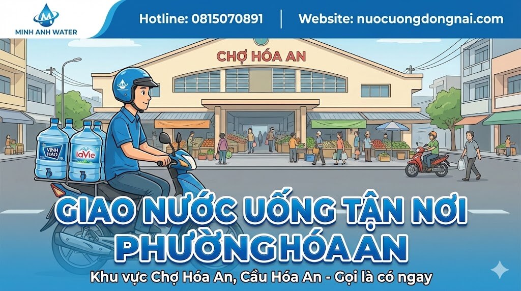 Giao nước uống Phường Hóa An