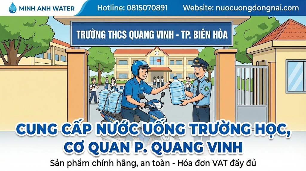 Giao nước uống Phường Quang Vinh: Quy trình đặt hàng nhanh chóng tại Đồng Nai 1 Giao nước uống Phường Quang Vinh