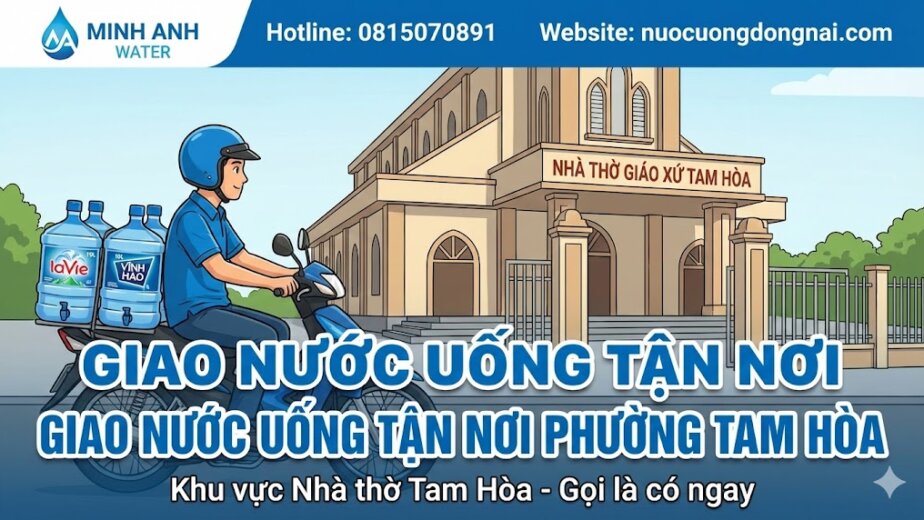 Giao nước uống Phường Tam Hòa