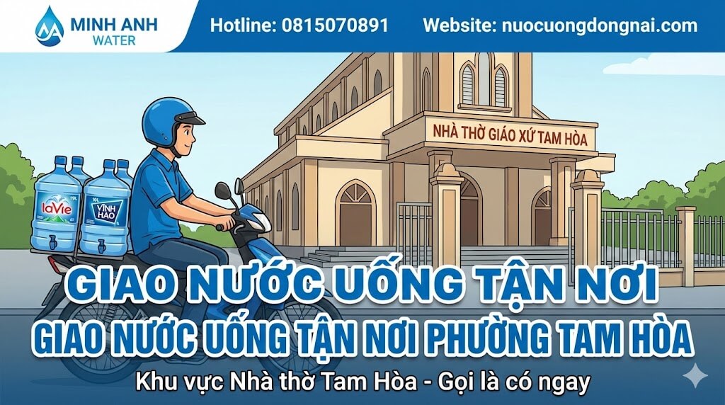 Giao nước uống Phường Tam Hòa