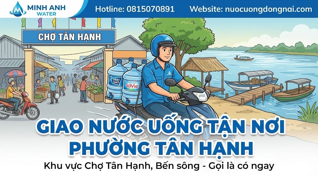 Giao nước uống Phường Tân Hạnh