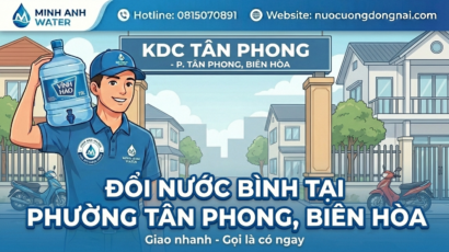 Giao nước uống Phường Tân Phong