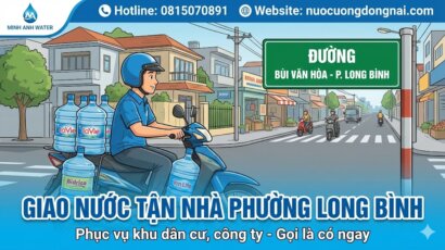Giao nước uống Phường Long Bình
