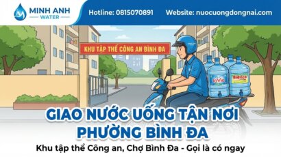Giao nước uống Phường Bình Đa