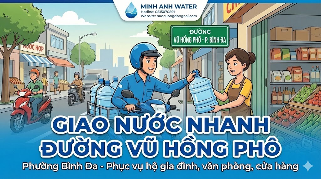 Giao nước uống Phường Bình Đa – Quy trình nhanh chóng tại Đồng Nai 2 Giao nước uống Phường Bình Đa