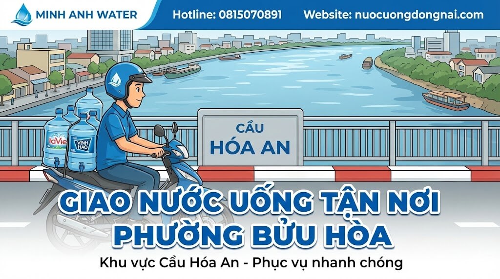 Giao nước uống Phường Bửu Long