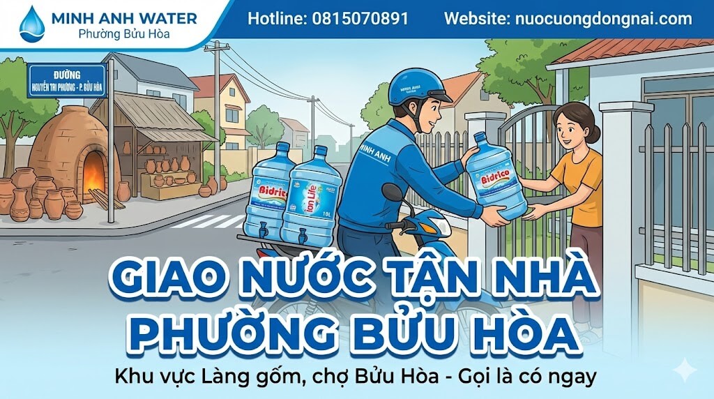 Giao nước uống Phường Bửu Long